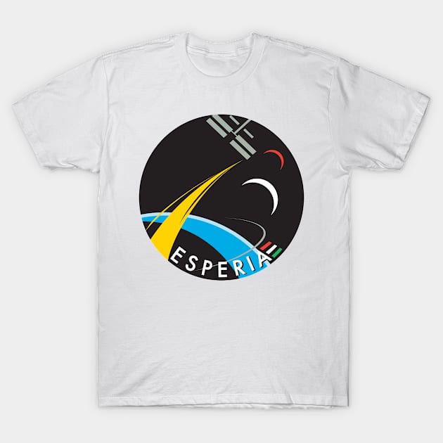 Nespoli's Esperia Mission Patch T-Shirt by Spacestuffplus